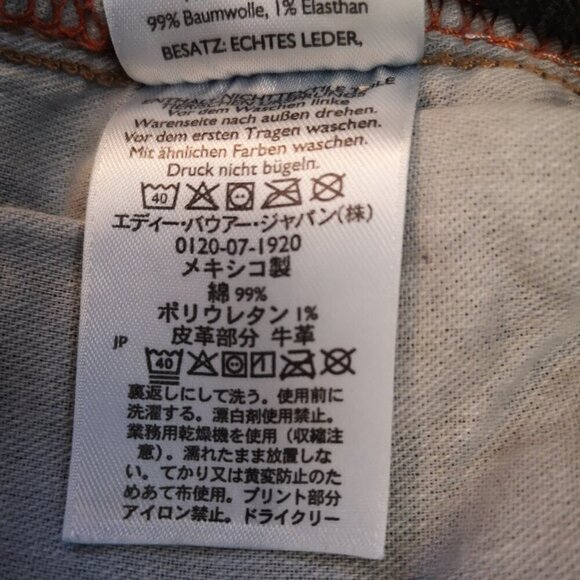 Eddie Bauer Men's Slim Fit Medium Wash Size 34/30 Blue Jeans - Picture 11 of 15